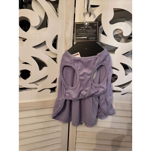 Juicy couture M/L terry velour bling  dog/cat pet clothes hoodie nwt rhinestone - Picture 2 of 3